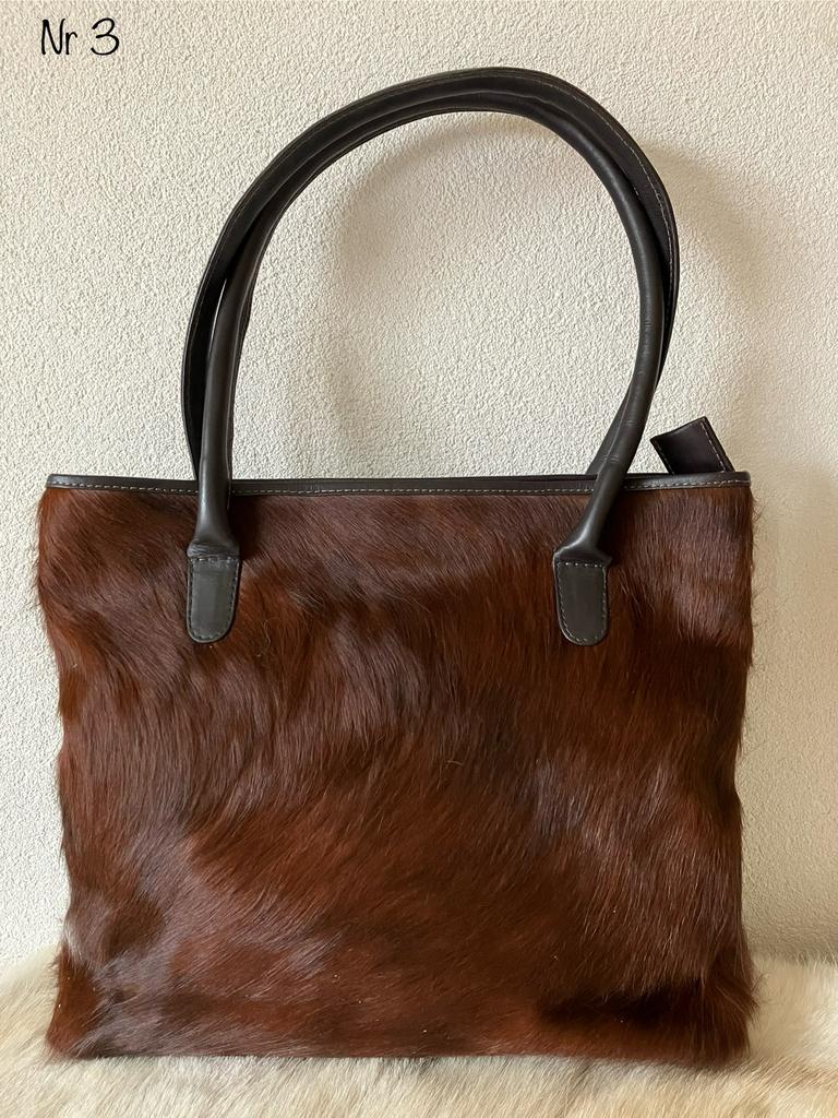Koeienhuid schoudertas, Sieraden, Tassen en Uiterlijk, Tassen | Damestassen, Nieuw, Overige typen, Overige kleuren, Ophalen of Verzenden