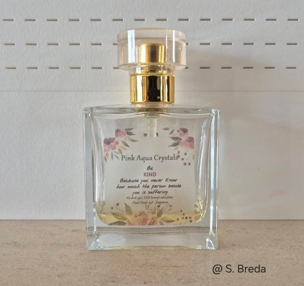 USA Sassy Girl Aroma | Pink Aqua Crystals | 50 ml bijna leeg, Ophalen of Verzenden, Zo goed als nieuw, Parfumfles