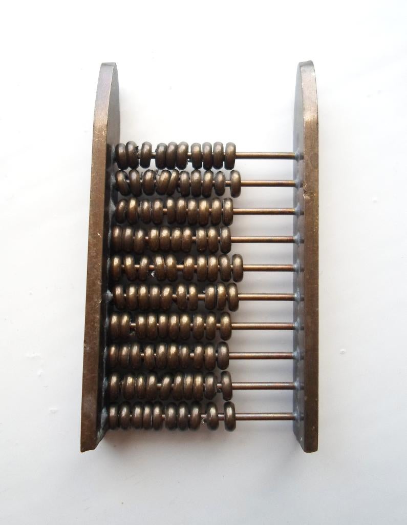 Mini Messing / geelkoper Telraam., Antiek en Kunst, Ophalen of Verzenden