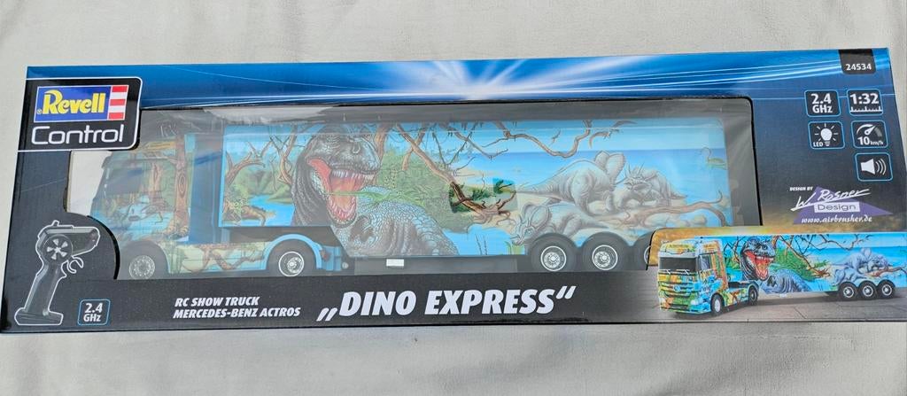 Revell Control Truck Dino, Hobby en Vrije tijd, Modelbouw | Auto's en Voertuigen, Nieuw, Ophalen of Verzenden, Truck, 1:32 tot 1:50