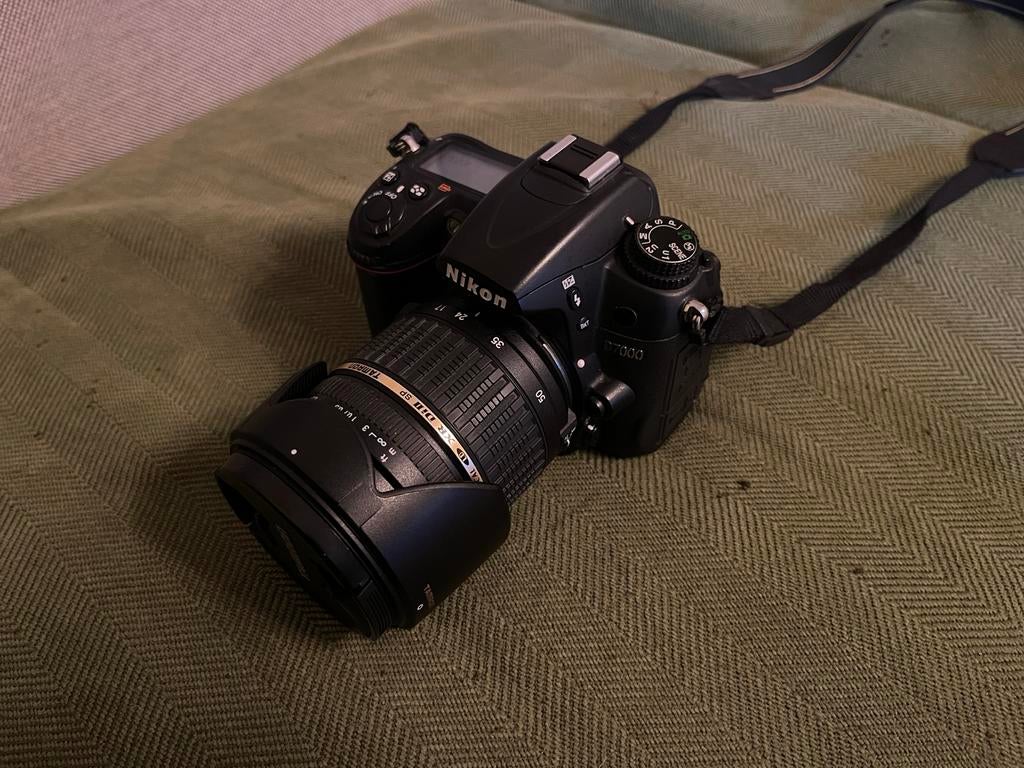 Nikon D7000 Spiegelreflexcamera met Tamron 17-50mm lens, Gebruikt, Spiegelreflex, Ophalen of Verzenden, Nikon