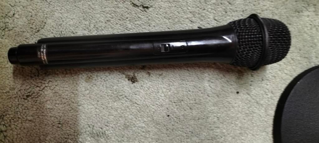 Draadloze Microfoon met Mixer Amplifier HQ, Ophalen of Verzenden, Gebruikt, Zangmicrofoon, Draadloos