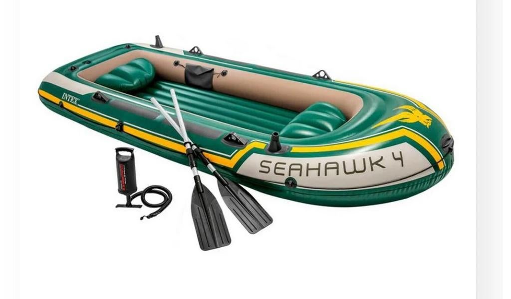 Intex Seahawk 4 rubberboot, Ophalen of Verzenden, Zo goed als nieuw