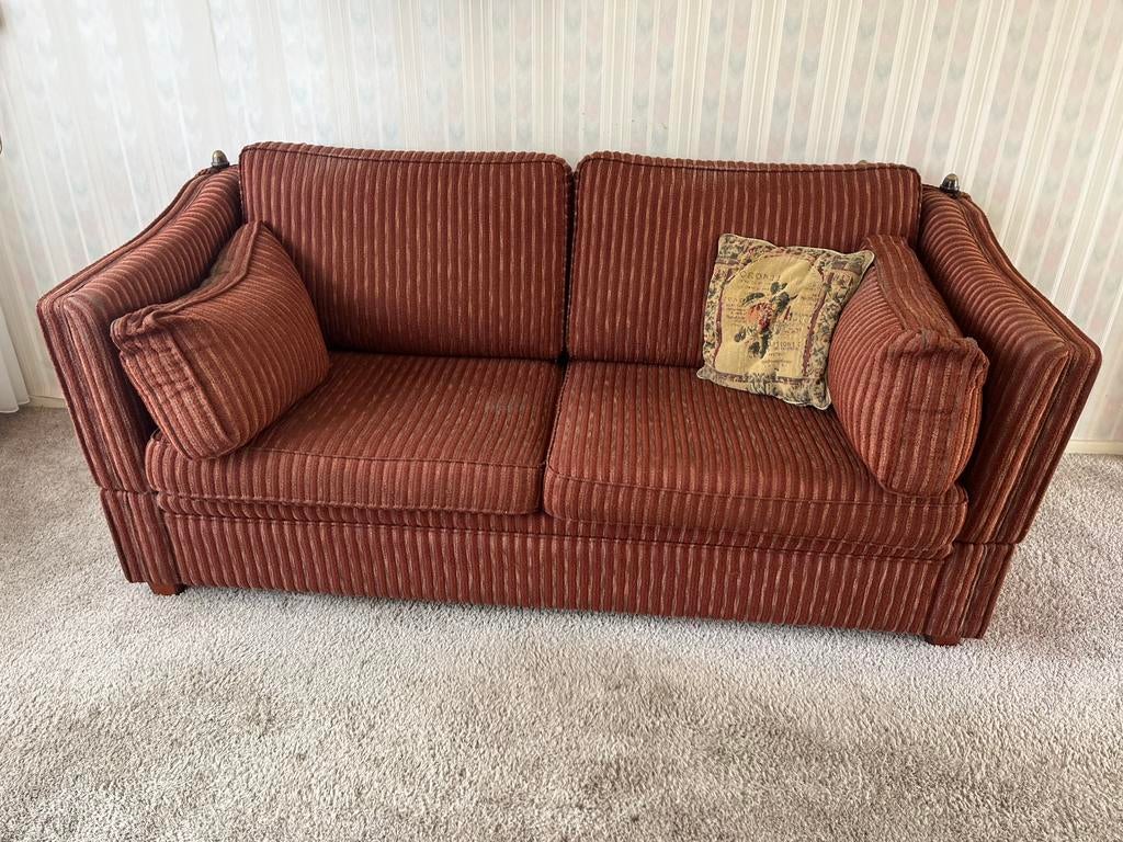 Tweesits bankstel, Huis en Inrichting, Banken | Bankstellen, Ophalen, Zo goed als nieuw, 75 tot 100 cm