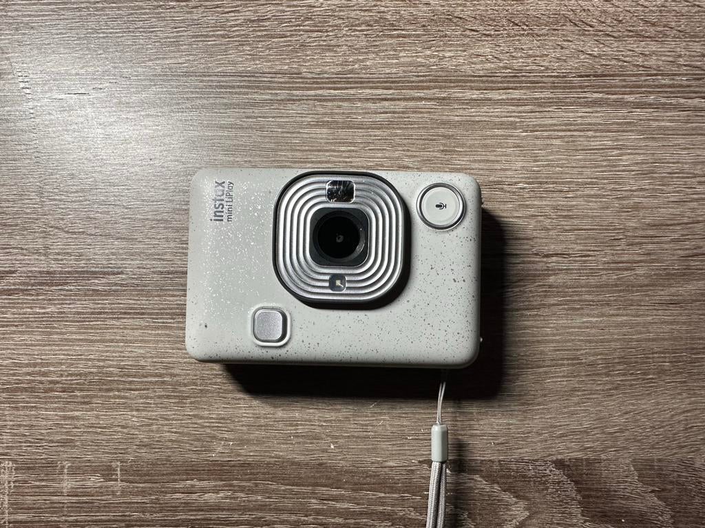 Instax fujifilm mini liplay, Grijs, Gebruikt, Compact, Ophalen of Verzenden, Fuji