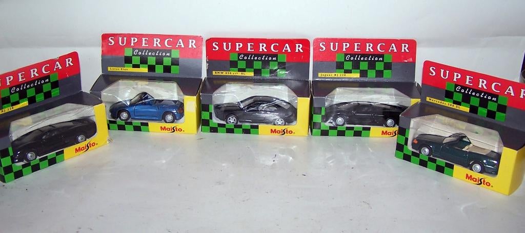 5x Maisto Supercar Collection. Nieuw in originele verpakking, Ophalen of Verzenden, Nieuw, Auto, Overige merken