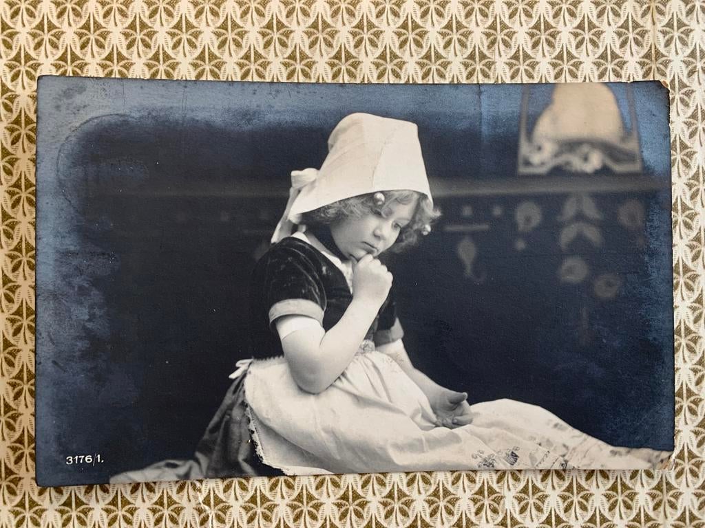 1909 Boerinnetje (NN), Verzamelen, Ophalen of Verzenden, Voor 1920, Gelopen, Kinderen