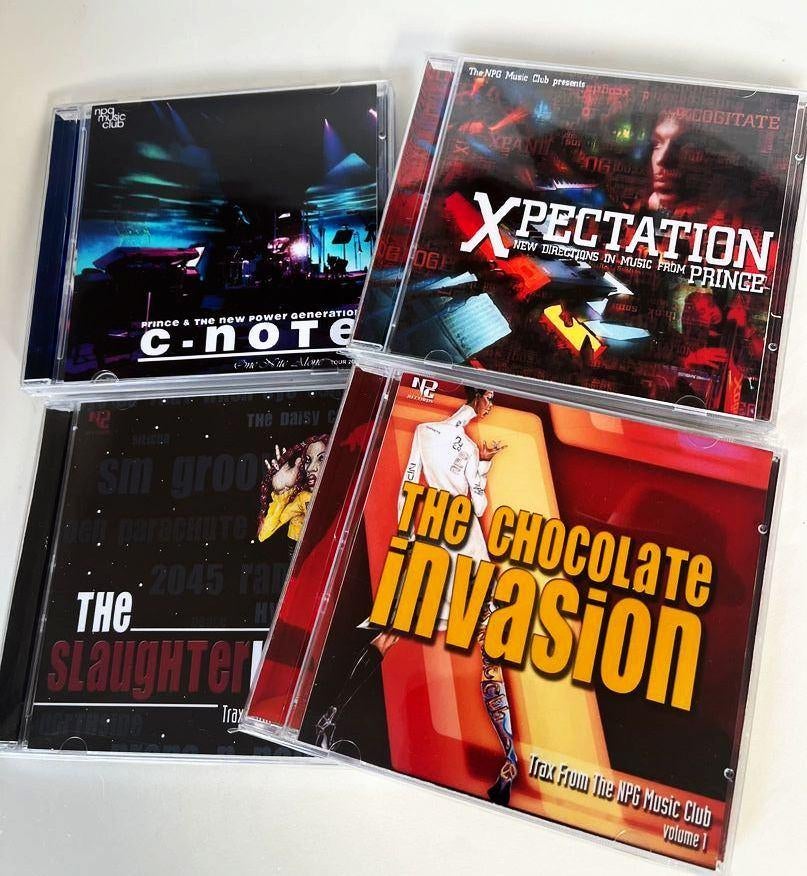 Prince NPG SET (Slaughter,Chocolate, C-Note, Xpectation) 4CD, Cd's en Dvd's, Cd's | Pop, Verzenden, 2000 tot heden, Nieuw in verpakking