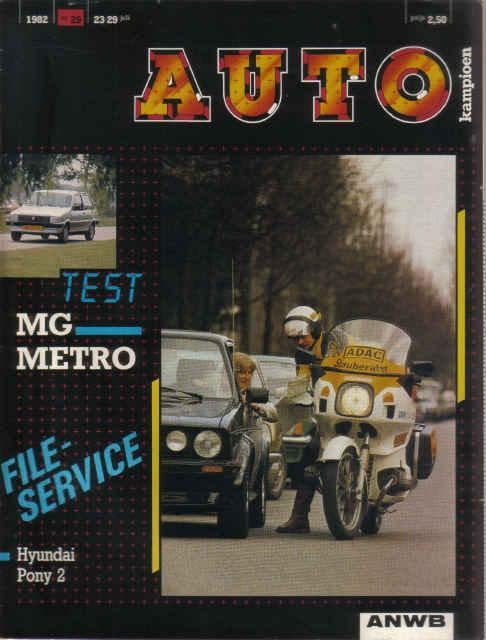Autokampioen 29 1982 : MG Mini Metro 1300 - Daihatsu Cuore, Ophalen of Verzenden, Gelezen, Algemeen
