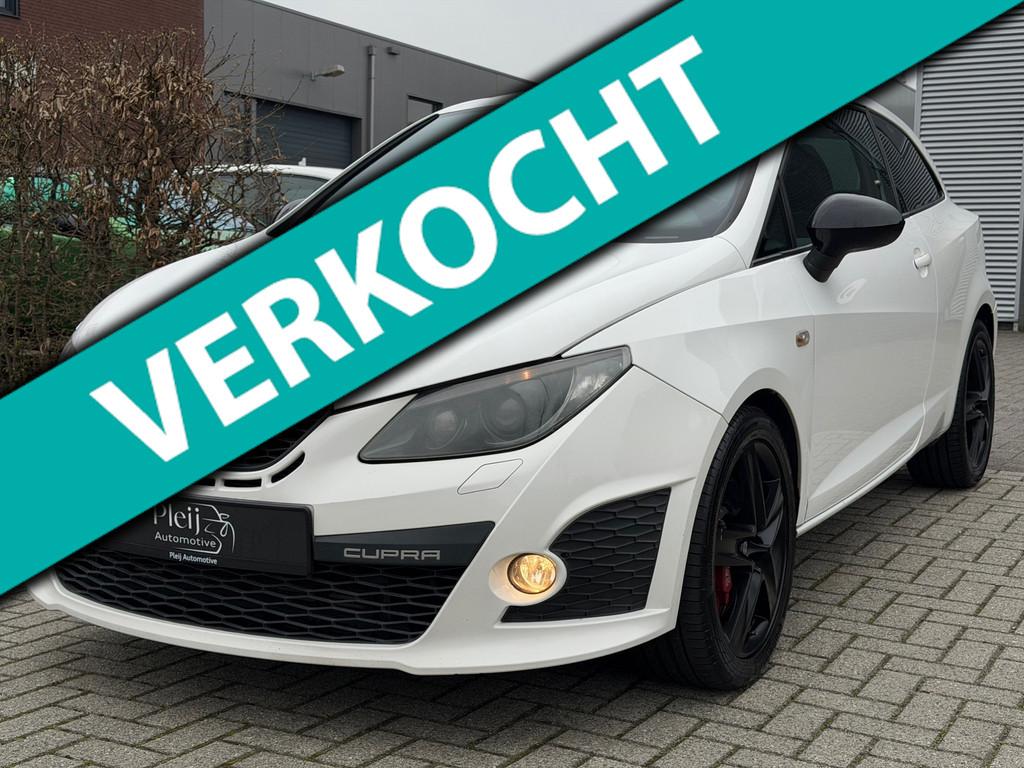 Seat Ibiza SC 1.4 TSI Cupra Bocanegra, Auto's, Seat, Euro 5, Gebruikt, 4 cilinders, Electronic Stability Program (ESP)
