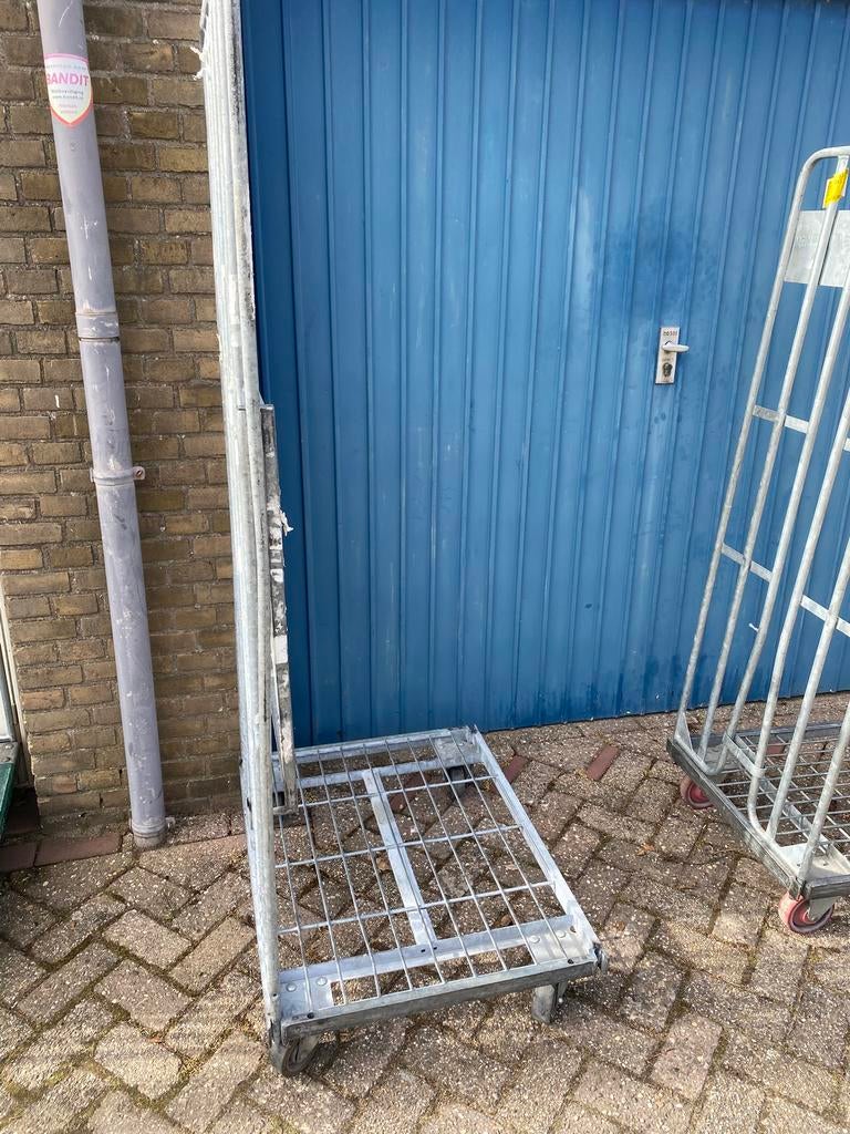 Rolcontainer, 100 liter of meer, Ophalen of Verzenden, Gebruikt, Transportkar