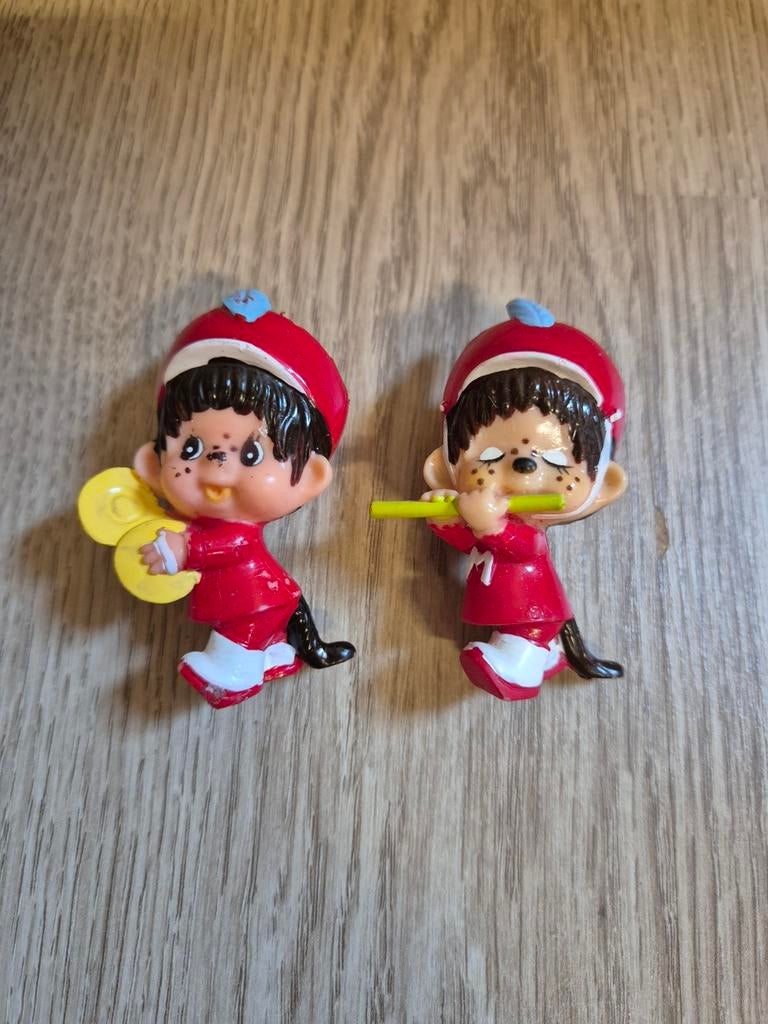 Monchhichi poppetjes muzikanten, Ophalen of Verzenden