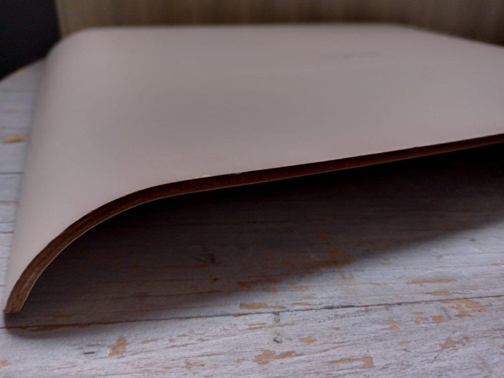 Esprit hout houten monitor laptop stand standaard, Ophalen of Verzenden, Zo goed als nieuw, Esprit