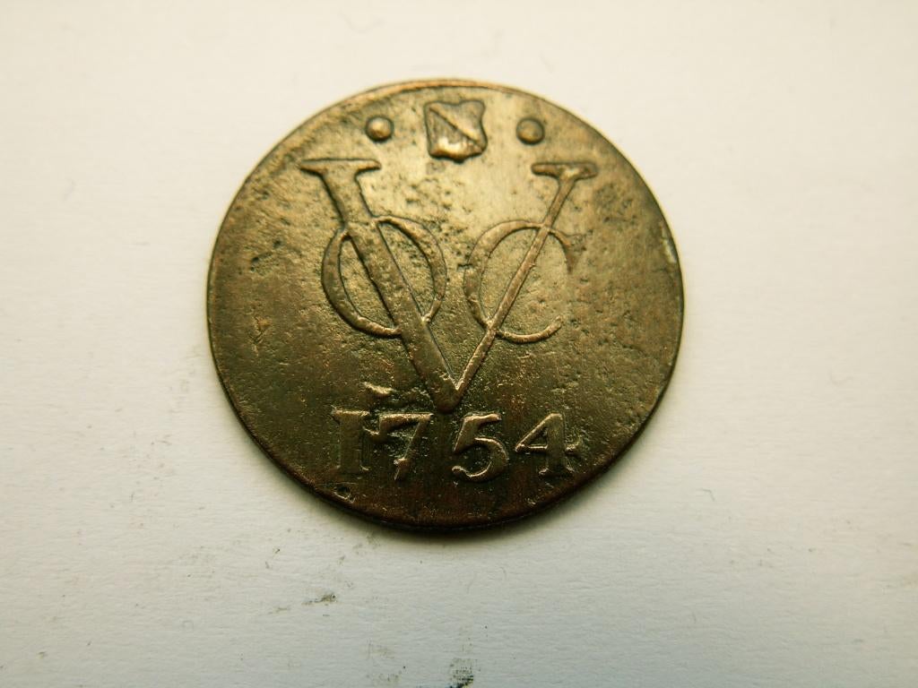 Utrecht.  VOC Duit - 1754, Verzenden, Vóór koninkrijk, Overige waardes, Losse munt