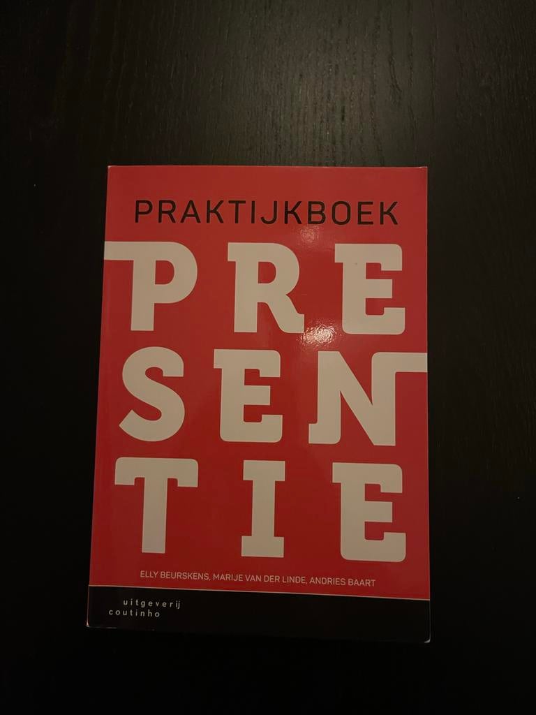 Praktijkboek Presentatie - Elly Beurskens e.a., Ophalen of Verzenden, Gamma, Zo goed als nieuw, HBO