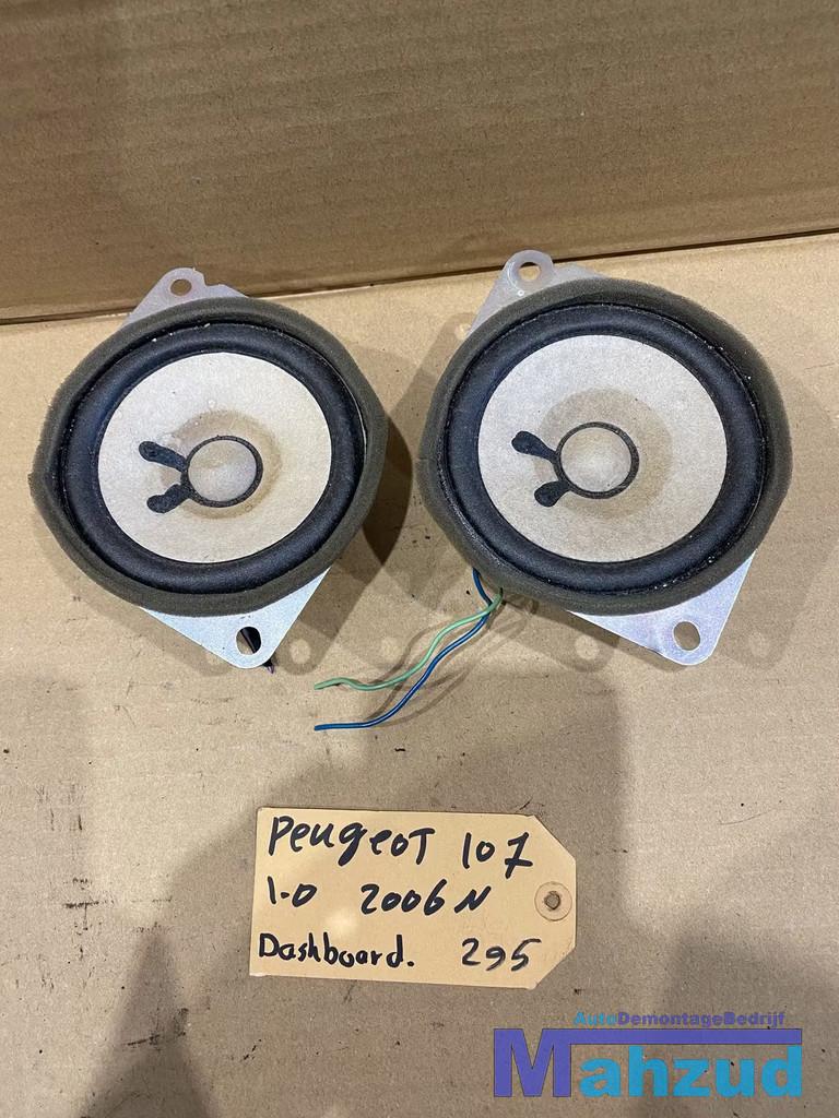 PEUGEOT 107 C1 AYGO Links rechts dashboard speaker 2005-2014, Auto-onderdelen, Elektronica en Kabels, Peugeot, Gebruikt, Ophalen of Verzenden