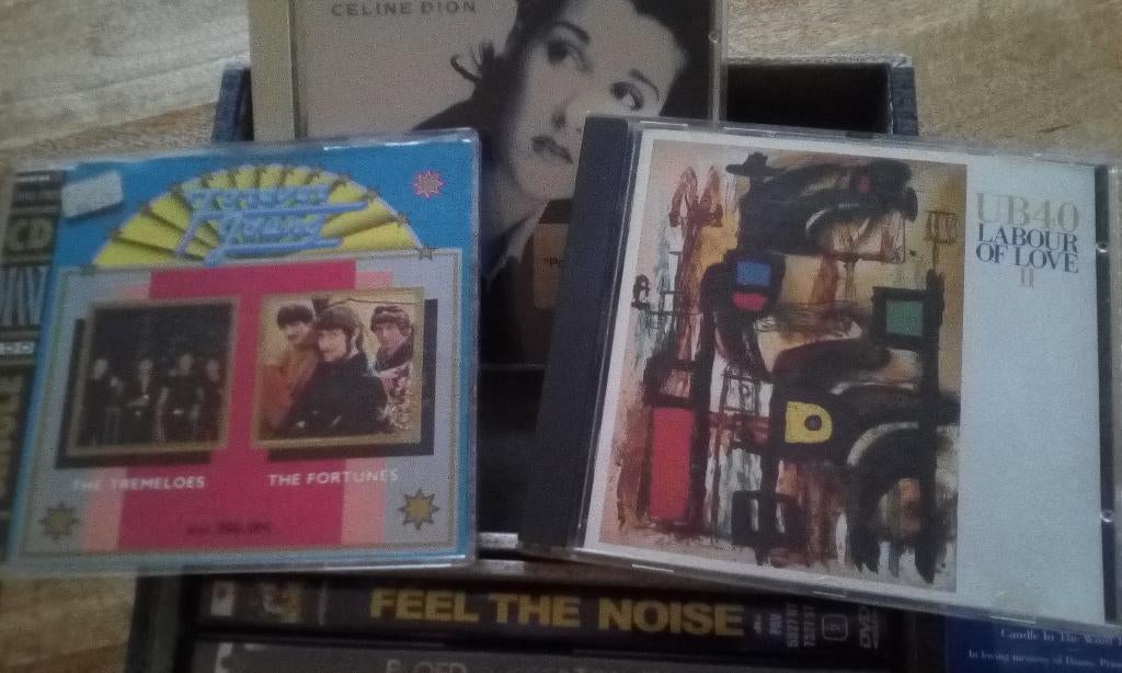 Retro Koffer ( grenen ) Met DVD en CD Muziek, Ophalen, Alle leeftijden, Boxset, Muziek en Concerten