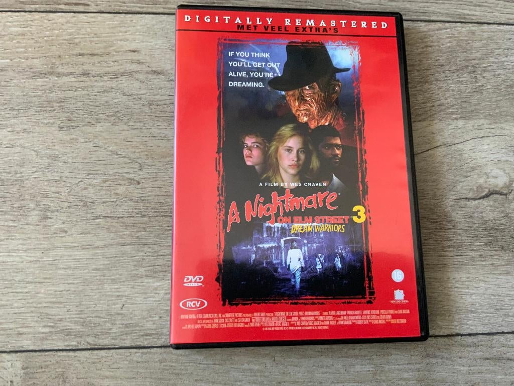 DVD - A Nightmare on Elm Street 3, Cd's en Dvd's, Dvd's | Horror, Vanaf 16 jaar, Ophalen of Verzenden, Zo goed als nieuw, Slasher