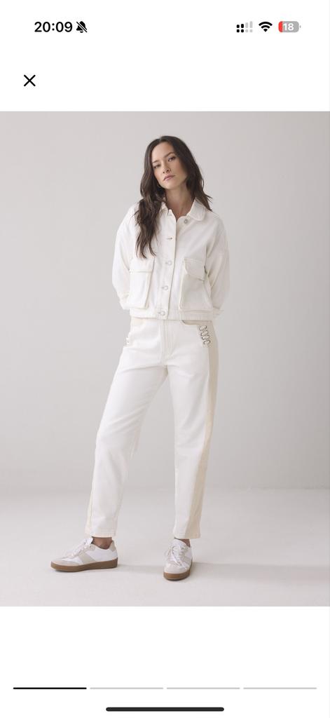 Summum Blue Daze Denim Set - Jasje & Jeans Maat 38, Ophalen of Verzenden, Zo goed als nieuw, Wit, W30 - W32 (confectie 38/40)