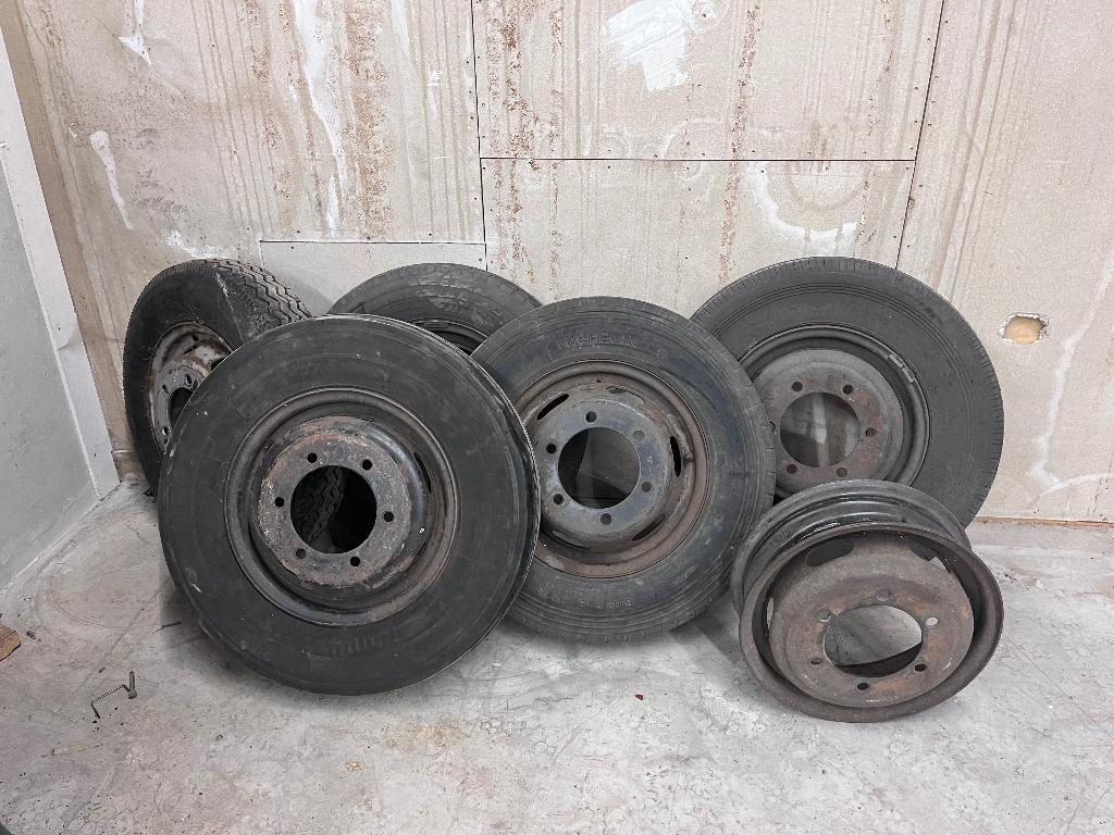 Velgen oldtimer mercedes Dudo 407 408, Auto-onderdelen, Ophalen, Gebruikt, Mercedes-Benz