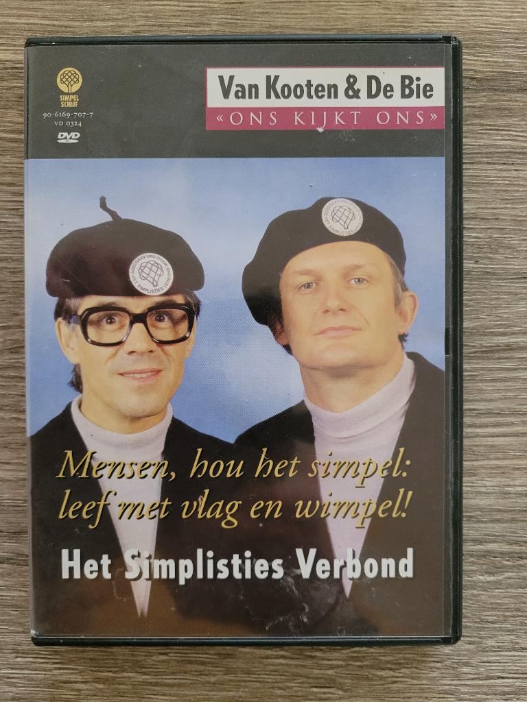 DVD  Koot en Bie   Het Simplisties Verbond, Cd's en Dvd's, Ophalen of Verzenden, Zo goed als nieuw, Overige formaten, Levenslied of Smartlap