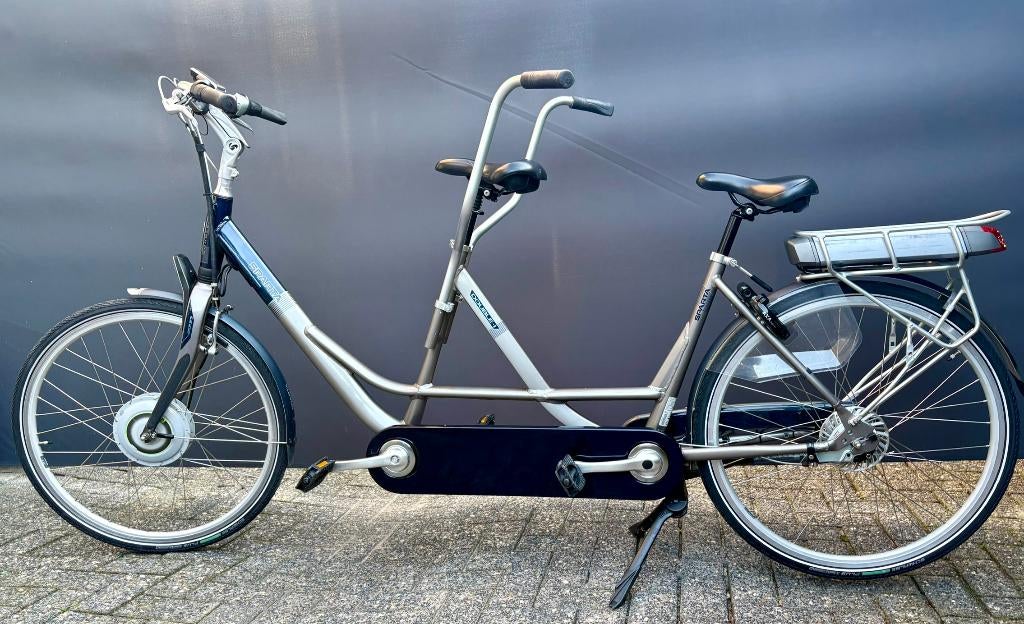 sparta double I tandem met gashendel en garantie, Fietsen en Brommers, Fietsen | Tandems, Minder dan 10 versnellingen, Vering