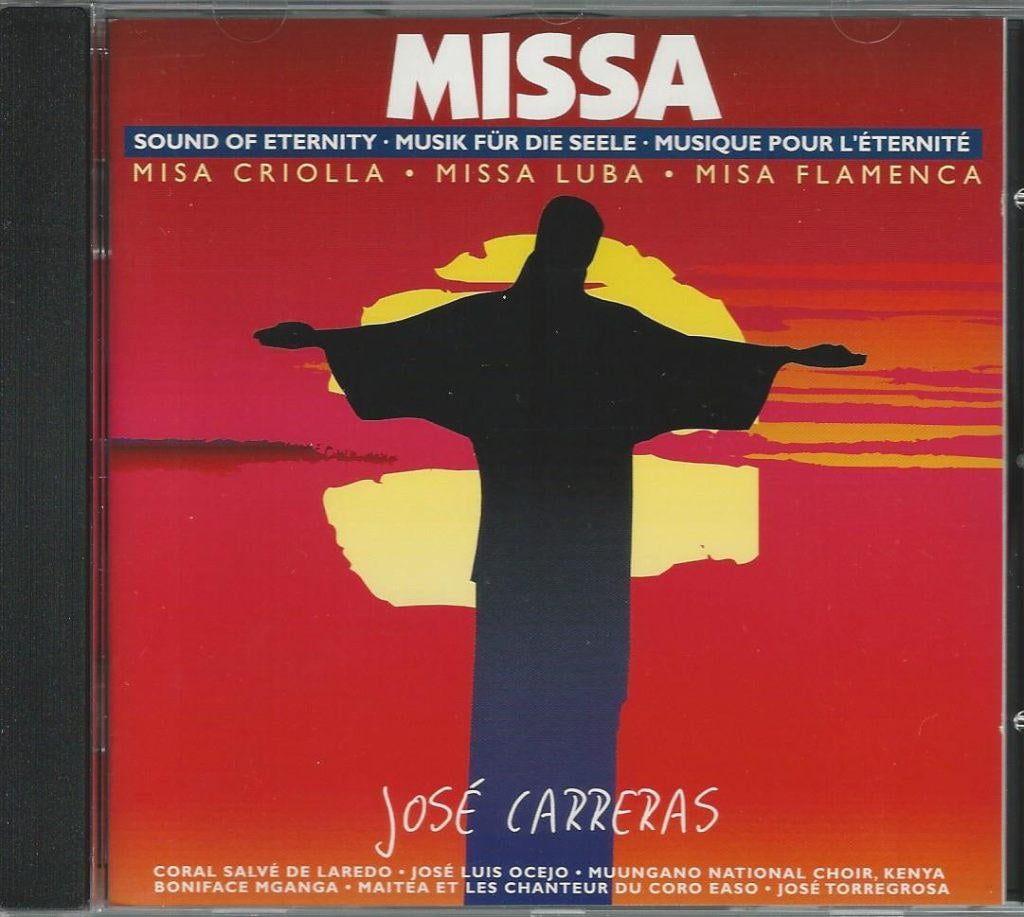 José Carreras - Missa Criolla,Luba,Flamenca = 2,99, Ophalen of Verzenden, Classicisme, Zo goed als nieuw, Kamermuziek