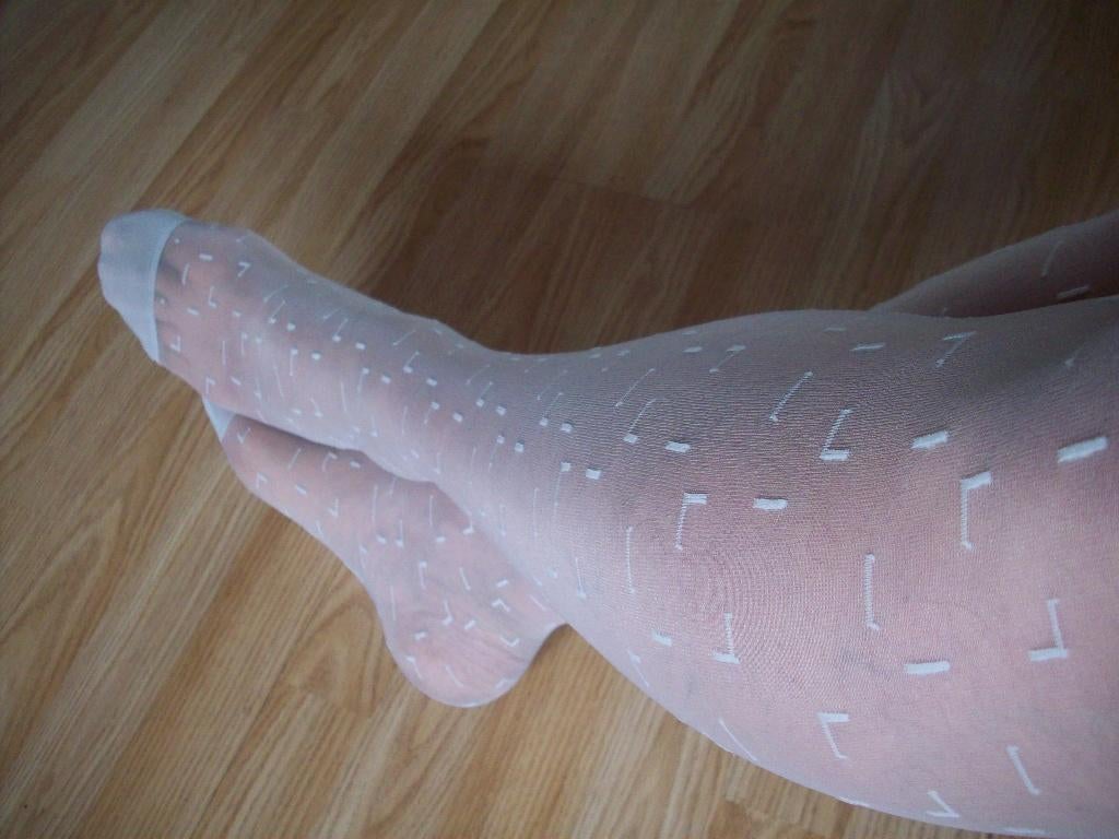 nieuwe witte panty's, Brigitte, Wit, Nieuw, Overige maten