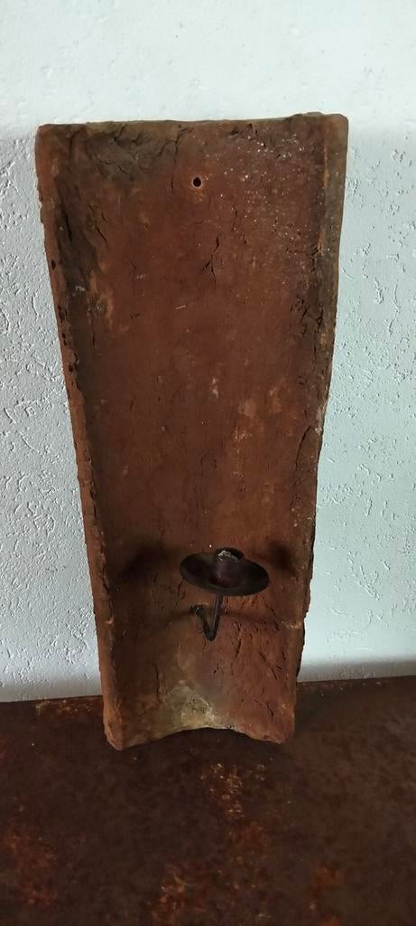 Mooie brocante muur wand kandelaar, Antiek en Kunst, Ophalen of Verzenden