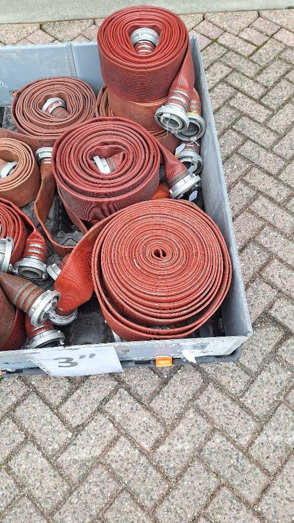 120 m1 Brandweerslang Brandweerslangen 3" Storz koppeling 81, Ophalen, Gebruikt, Overige typen, Industriepark 2a 9351PA Leek