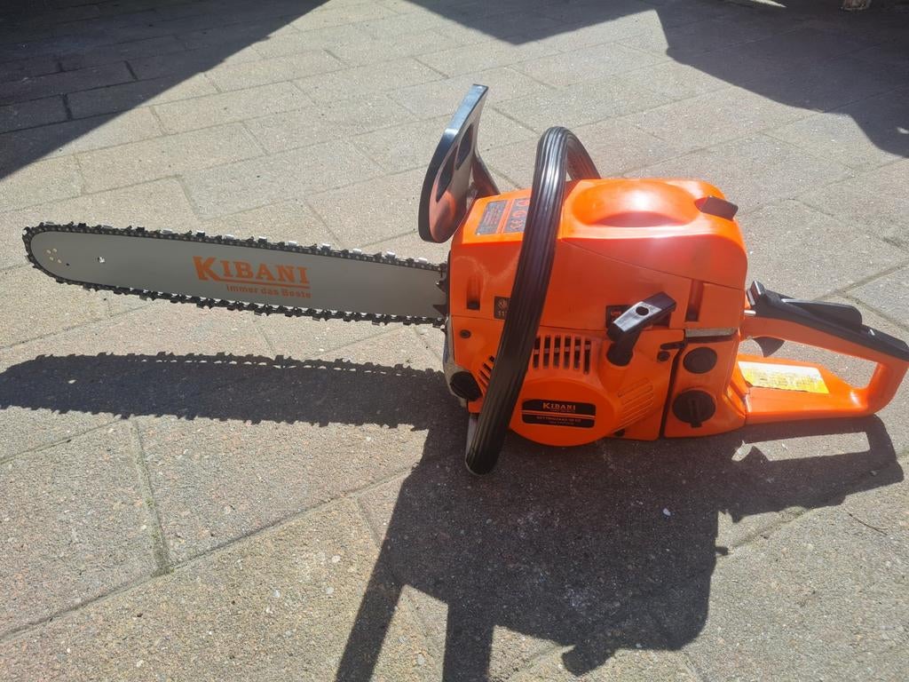 Ketingzaag kibani 58cc, Ophalen