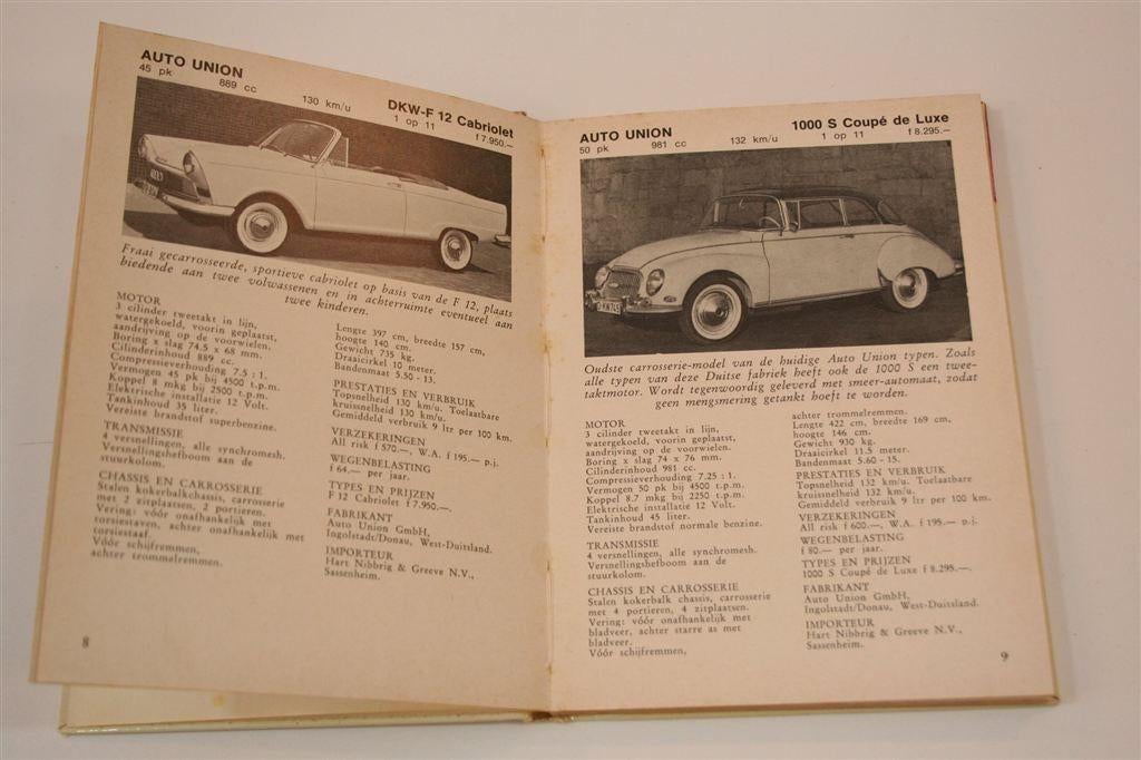 Alle Auto's II [1964] — Alkenreeks — F7500-F12000, Boeken, Ophalen of Verzenden, Gelezen, Algemeen