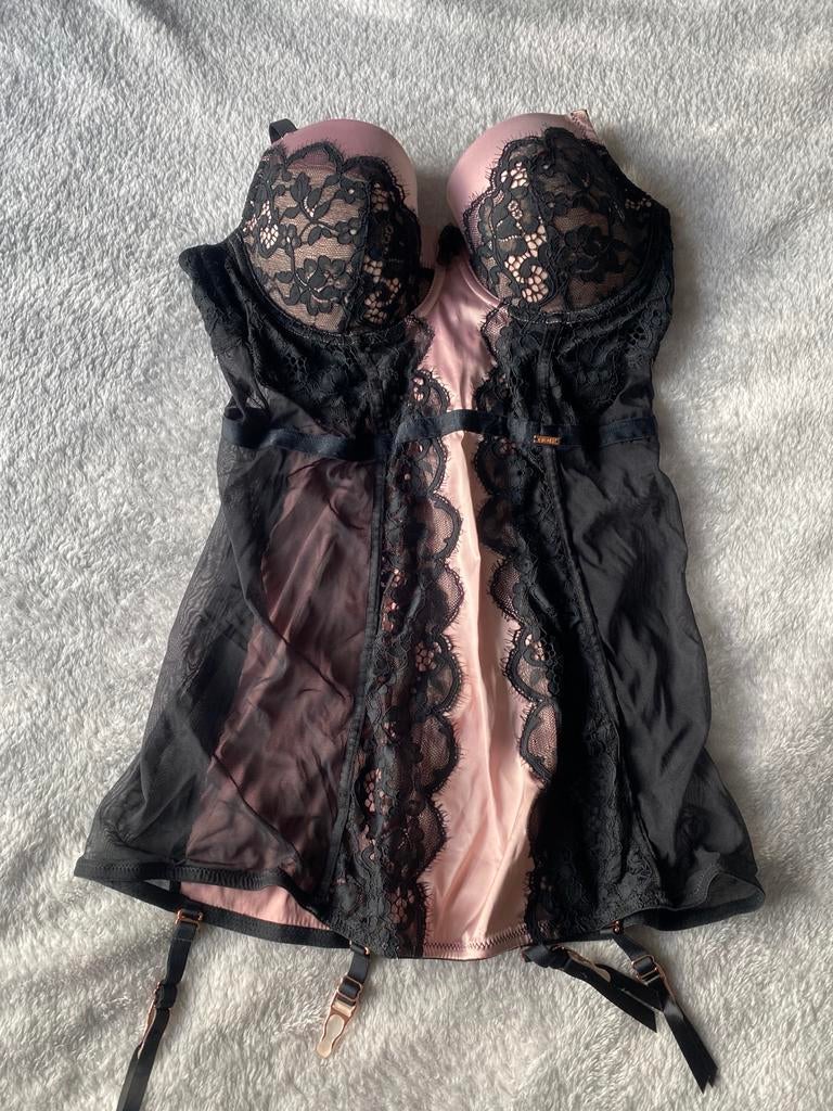 Slipdress, Ophalen of Verzenden, Roze, Body of Korset