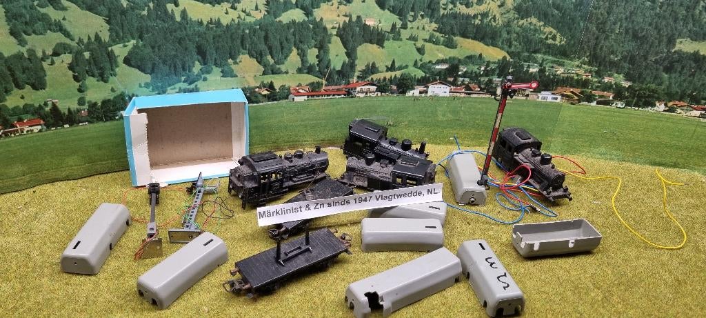 Marklin ( DIY ) loop of sloop, Wisselstroom, Gebruikt, Locomotief, Analoog