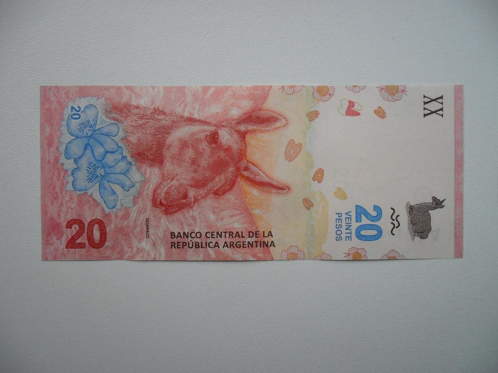 Argentinië #361 [ND] / 20 pesos UNC, Verzenden, Zuid-Amerika, Los biljet