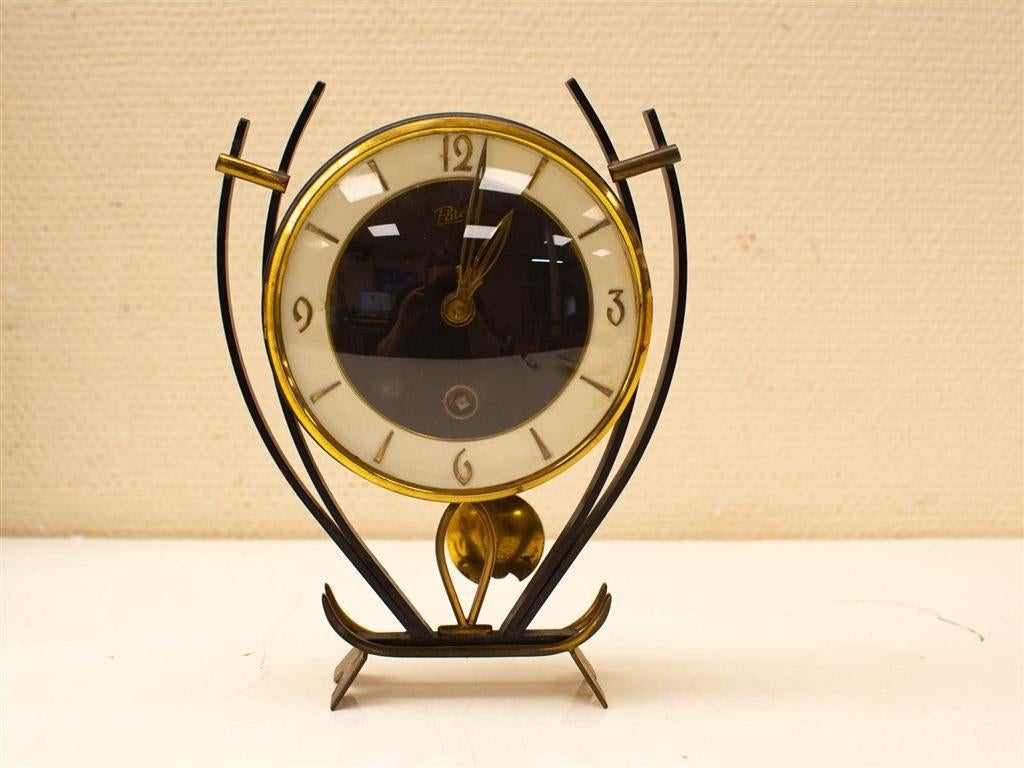 Patcla tafel/schouwklokje 36551, Ophalen of Verzenden, Gebruikt, Wandklok