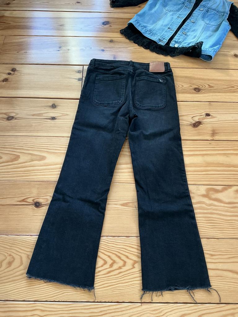 Jeans, Zara. Maat M, Ophalen of Verzenden, Zo goed als nieuw, Zwart, W30 - W32 (confectie 38/40)