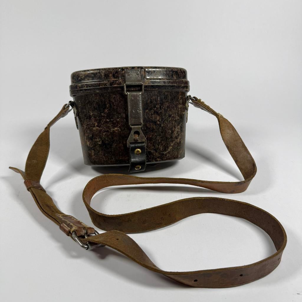 Duitse Dienstglas koker bruin bakeliet wo2, Verzamelen, Militaria | Tweede Wereldoorlog, Ophalen of Verzenden, Duitsland