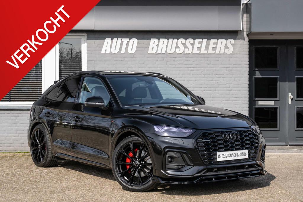 Audi Q5 Sportback 50 TFSI e S edition Competition Pano SQ5 s, Automaat, Gebruikt, 4 cilinders, Zwart