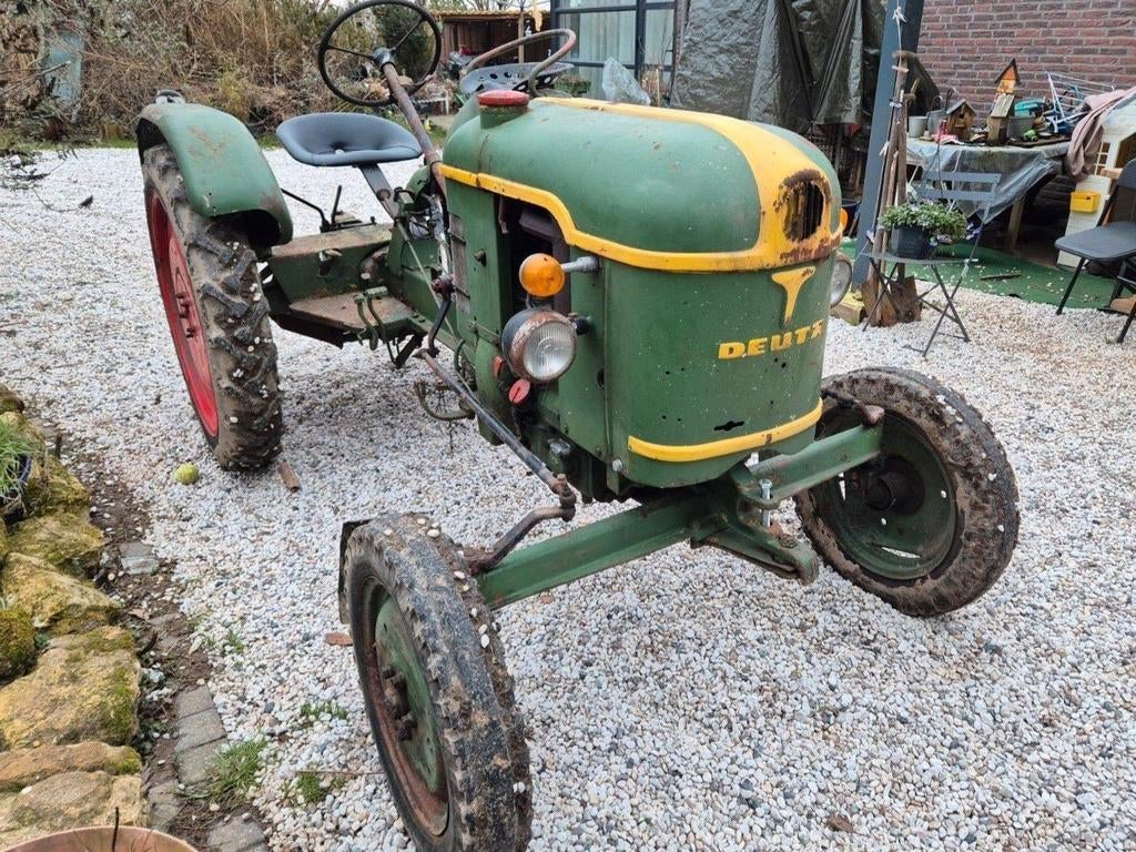 Deutz f1l 612 tractor, Ophalen
