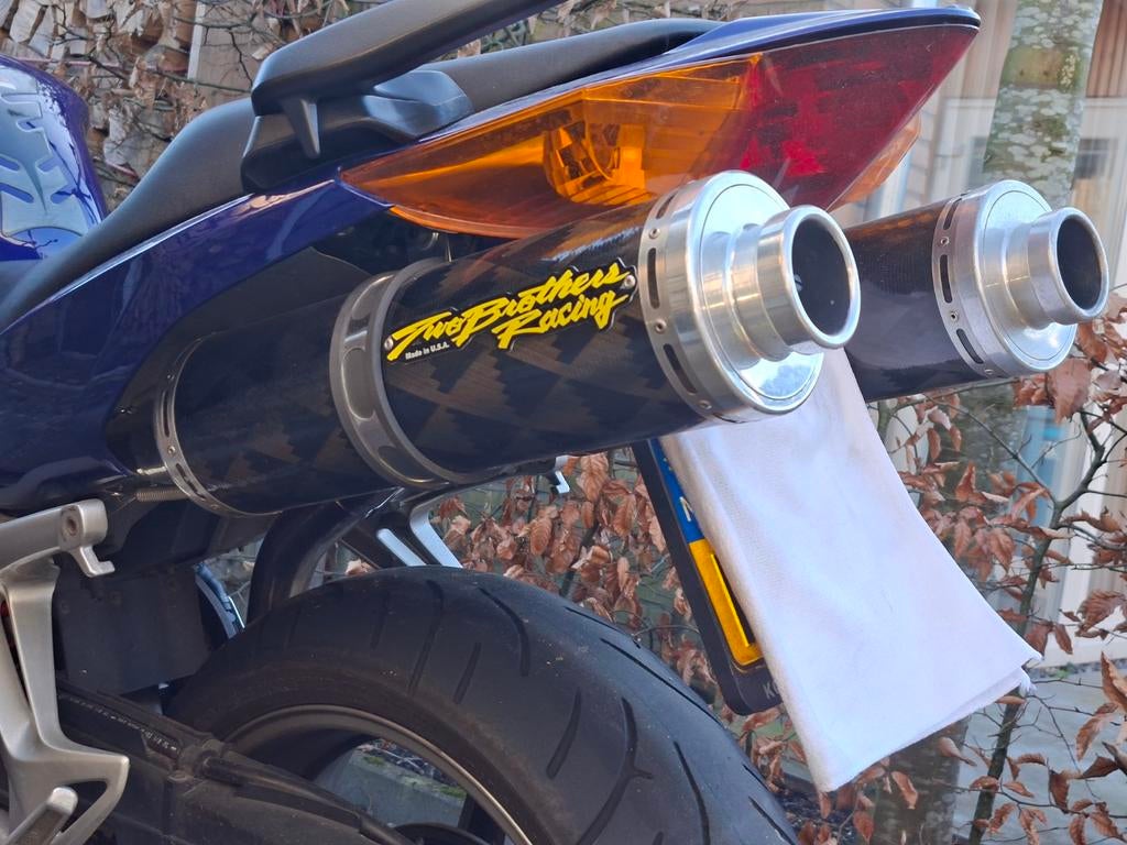 Two Brothers Racing Uitlaat honda VFR 800 VTEC - Carbon Look, Ophalen of Verzenden, Gebruikt, Uitlaat, Two Brothers Racing