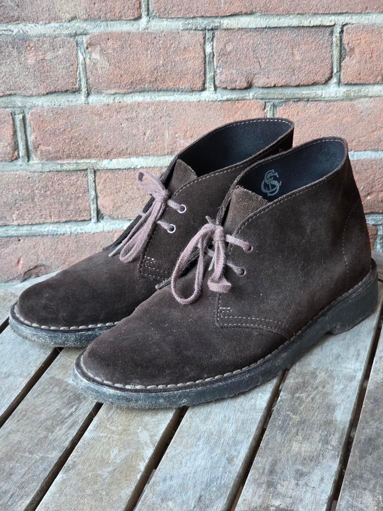 Clarks Originals Premium Desert Boots - Suède 39.5, Bruin, Overige typen, Ophalen of Verzenden, Zo goed als nieuw