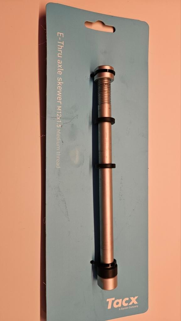 Tacx trainingsas E-Thru axle skewer M12x1.5, Ophalen of Verzenden