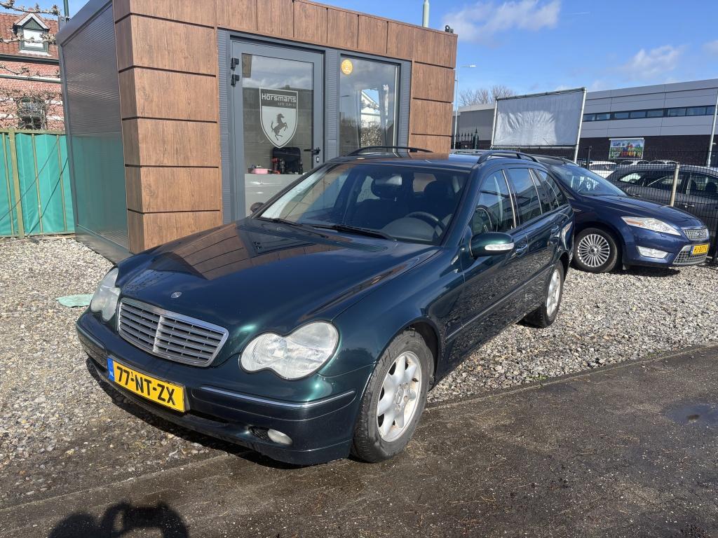 Mercedes-Benz C-Klasse Combi 180 K. Elegance (bj 2004), Achterwielaandrijving, Gebruikt, Electronic Stability Program (ESP), 1796 cc