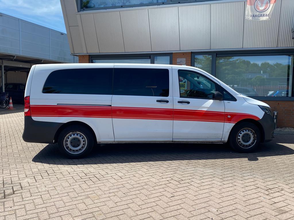 Mercedes-Benz Vito Tourer 109 BlueTEC Base Extra Lang, Voorwielaandrijving, Gebruikt, 255 €/maand, Wit