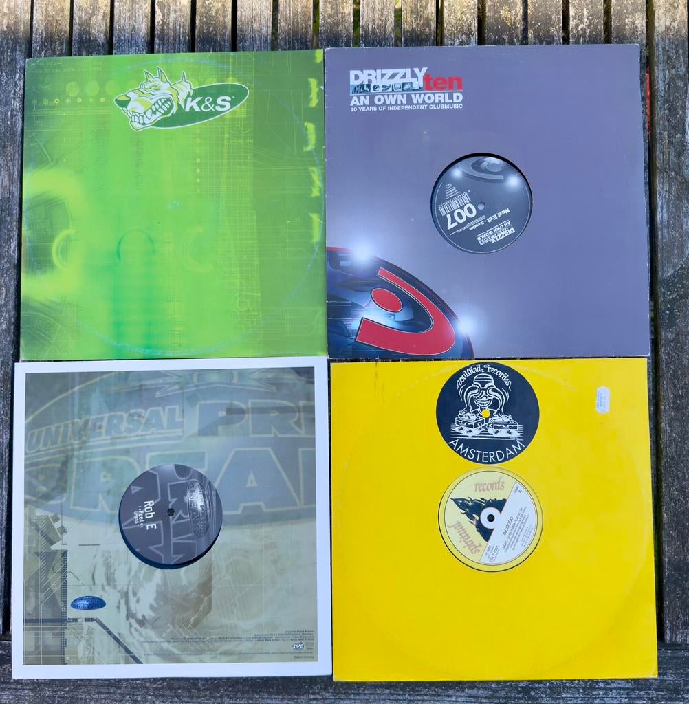 Old school dj platen trance, Cd's en Dvd's, Vinyl | Dance en House, Ophalen, Zo goed als nieuw, 12 inch, Techno of Trance