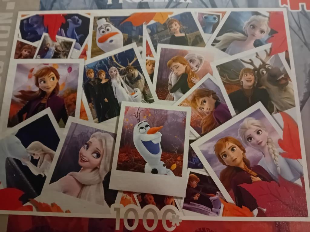 Frozen puzzel, Ophalen, 500 t/m 1500 stukjes