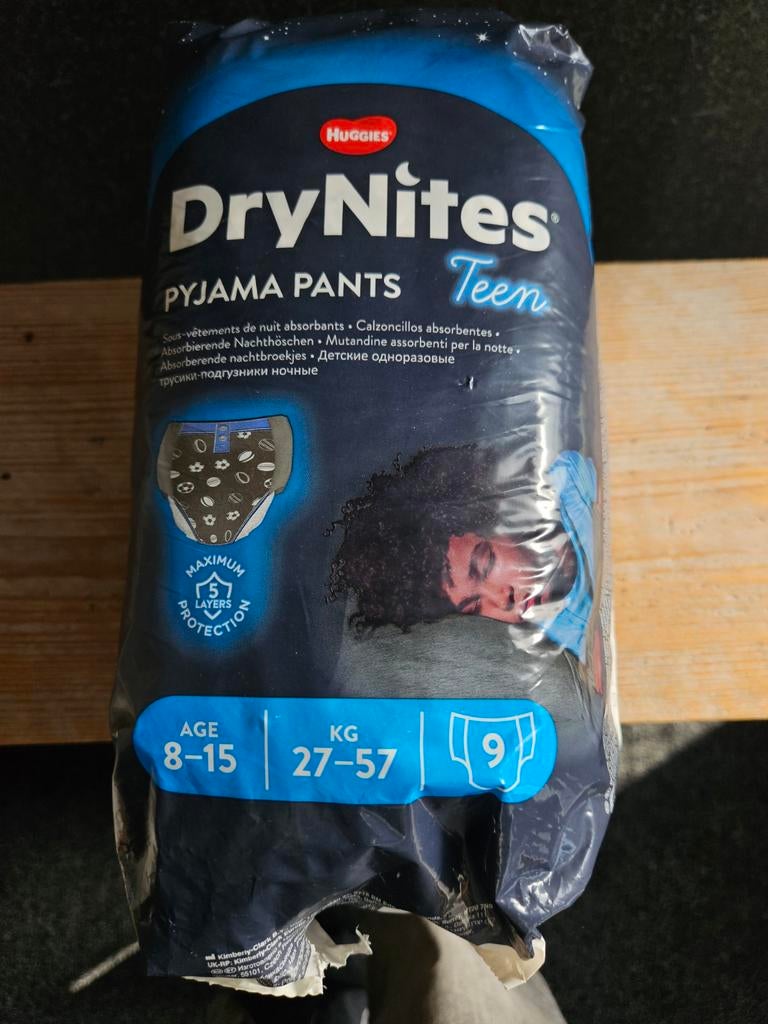 DryNites, Ophalen, Nieuw