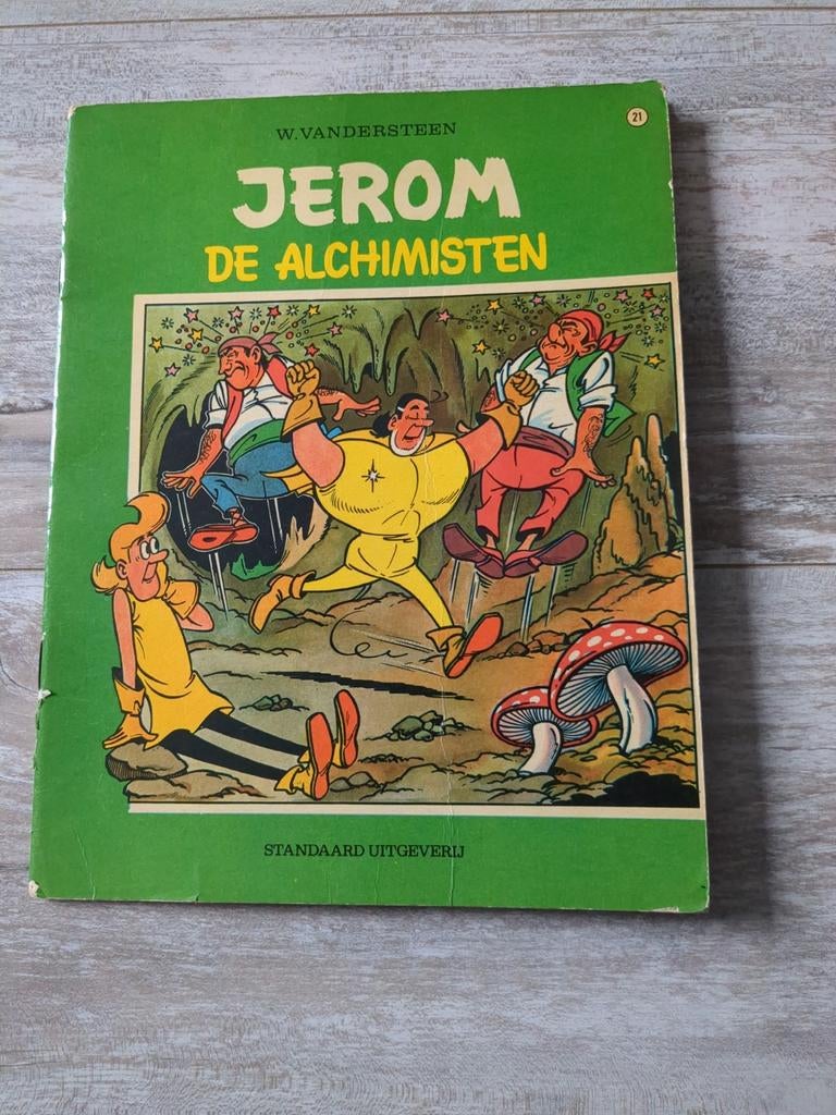 Jerom De Alchimisten - Stripboek Willy Vandersteen, Eén stripboek, Ophalen of Verzenden, Gelezen, Willy Vandersteen