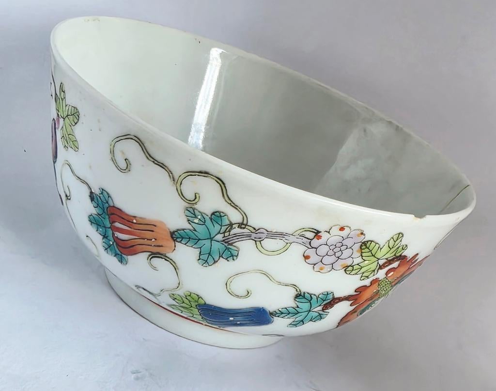 Chinese porcelain kom van eind 19-begin 20 eeuw, Ophalen of Verzenden